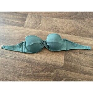 Shade & Shore Swimming Top Size 32 B Green Padded
